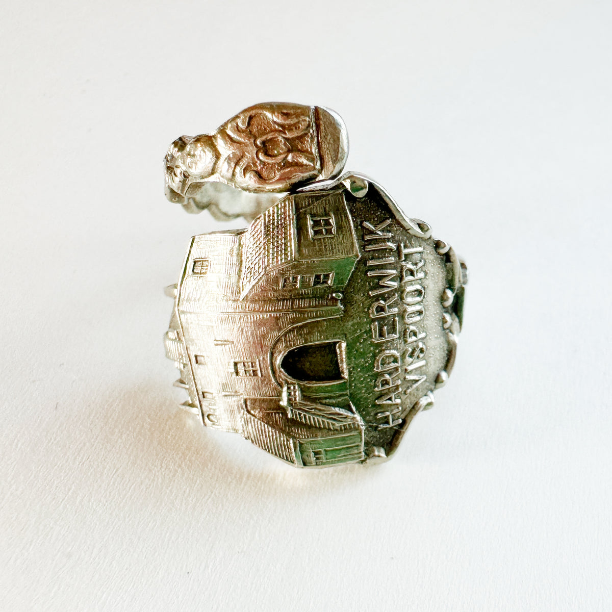 Vintage Spoon Ring 002 | Castle Type【限定1点】