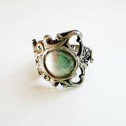 Vintage Spoon Ring 008 | engraved pattern【限定1点】